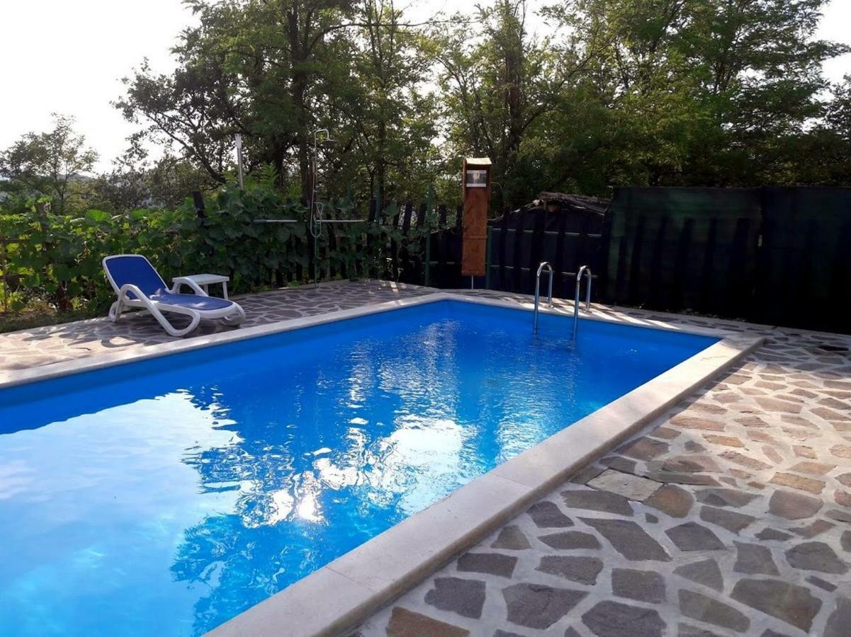 Apartment Nada With Private Pool Buzet Exterior foto